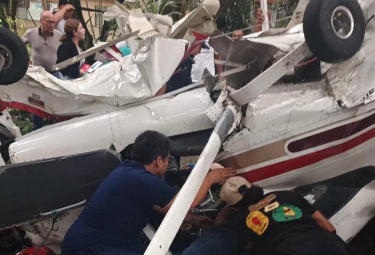 Accidente aéreo en Medellín