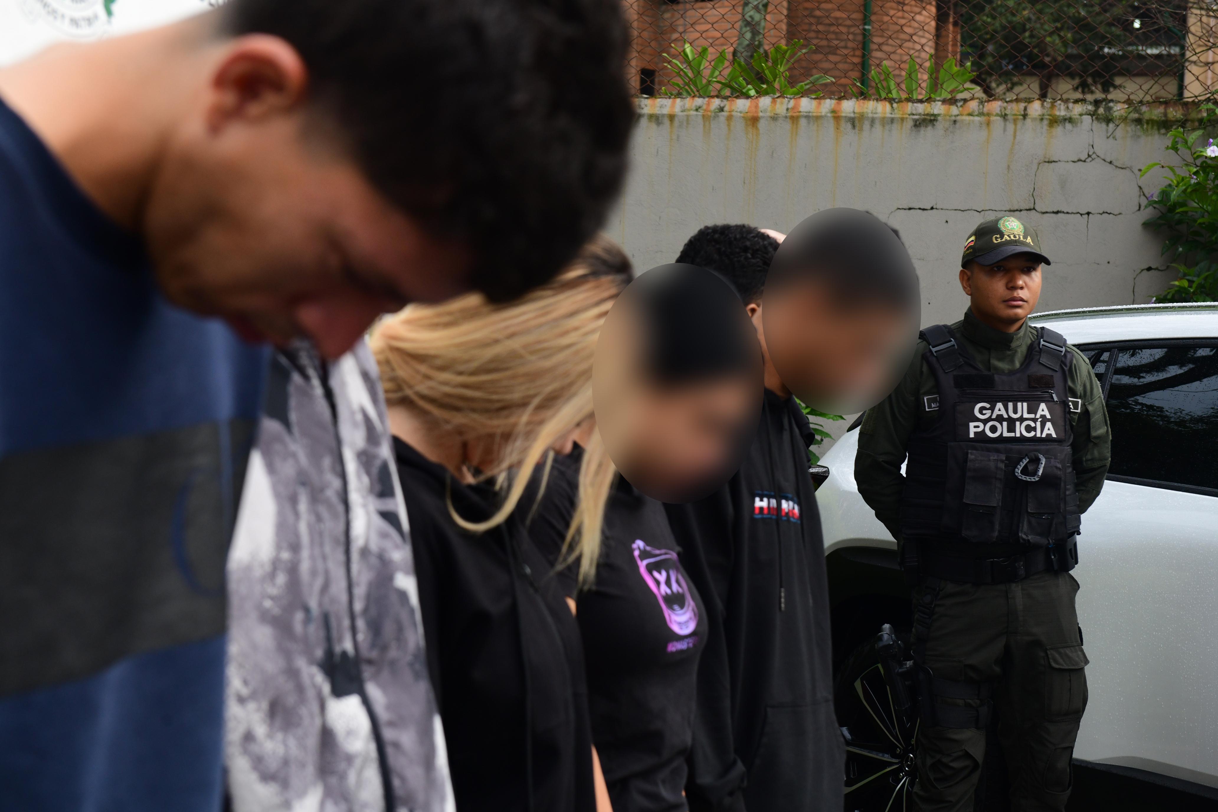 Capturan en Medellín a 13 miembros de ‘Los del Alto’, banda que generaba $9.600 millones anuales en actividades ilegales