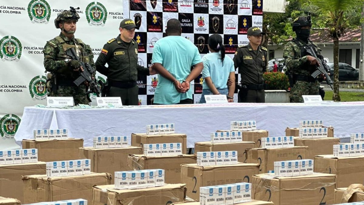 Operativos en el Urabá antioqueño logran millonaria incautación