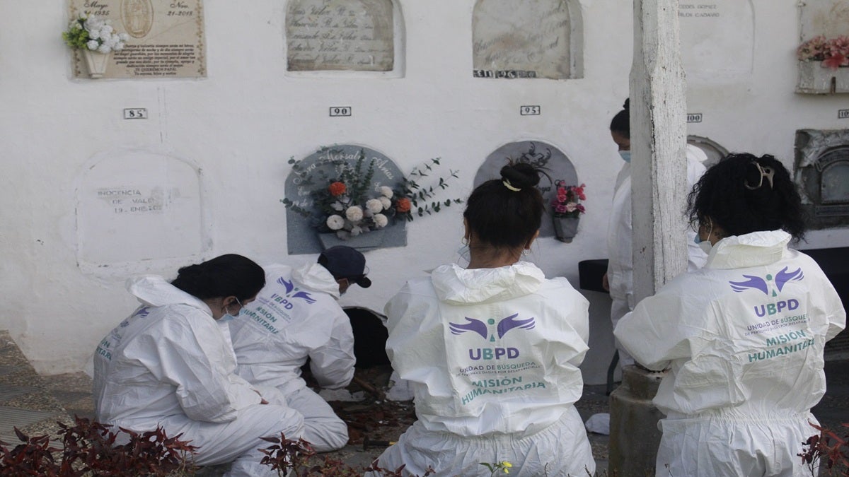 Hasta el 30 de agosto se desarrollará la segunda fase de intervención forense en el cementerio de Santo Domingo (Antioquia)