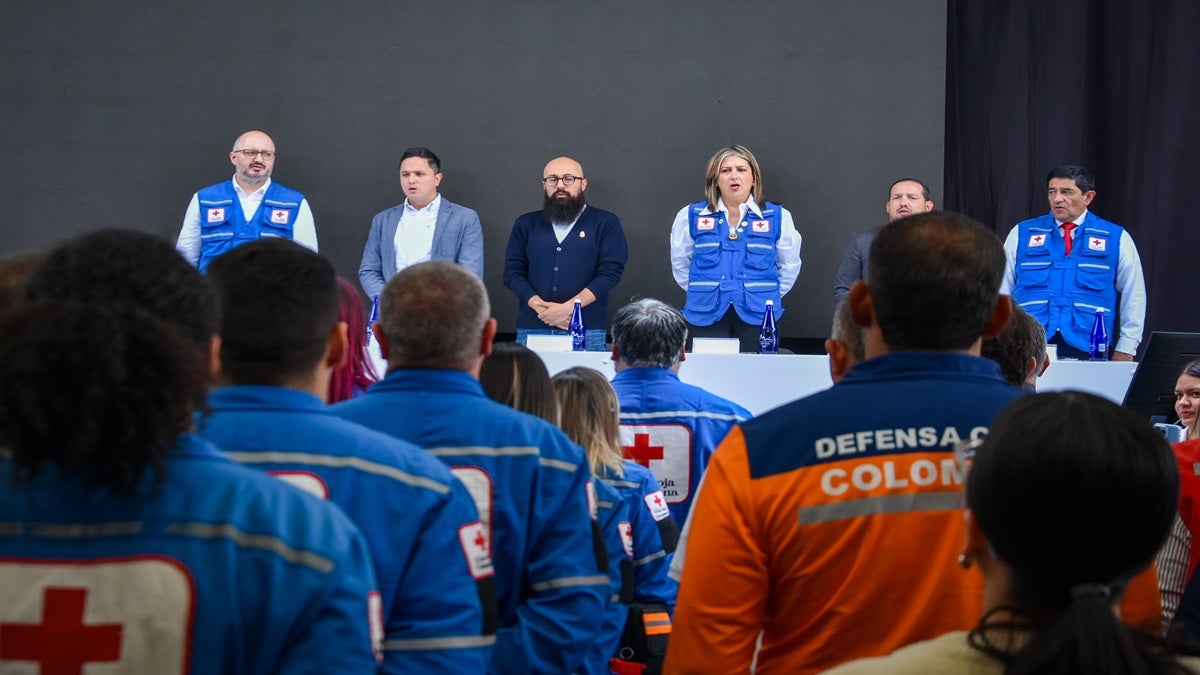 Cruz Roja Antioquia recibió el máximo reconocimiento por las capacidades de respuesta en situaciones de emergencia