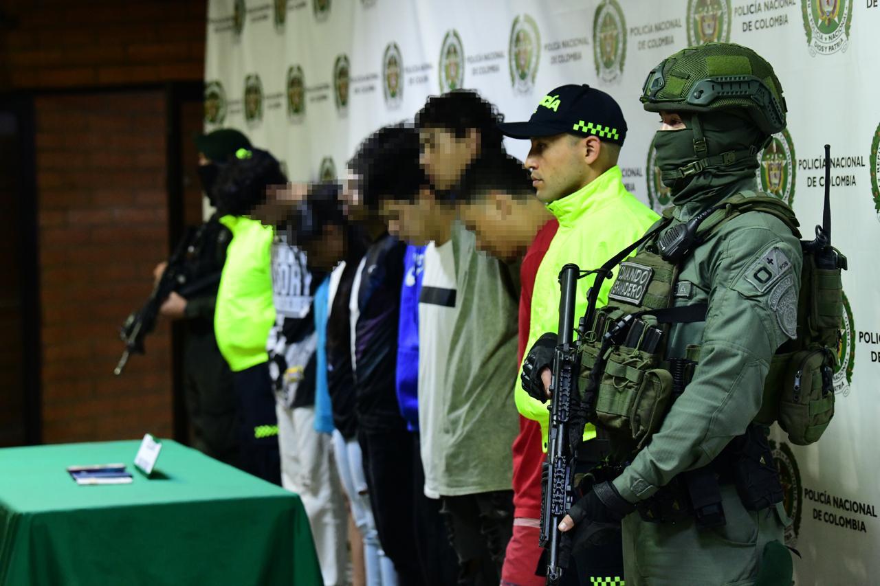 Capturas en Itagüí