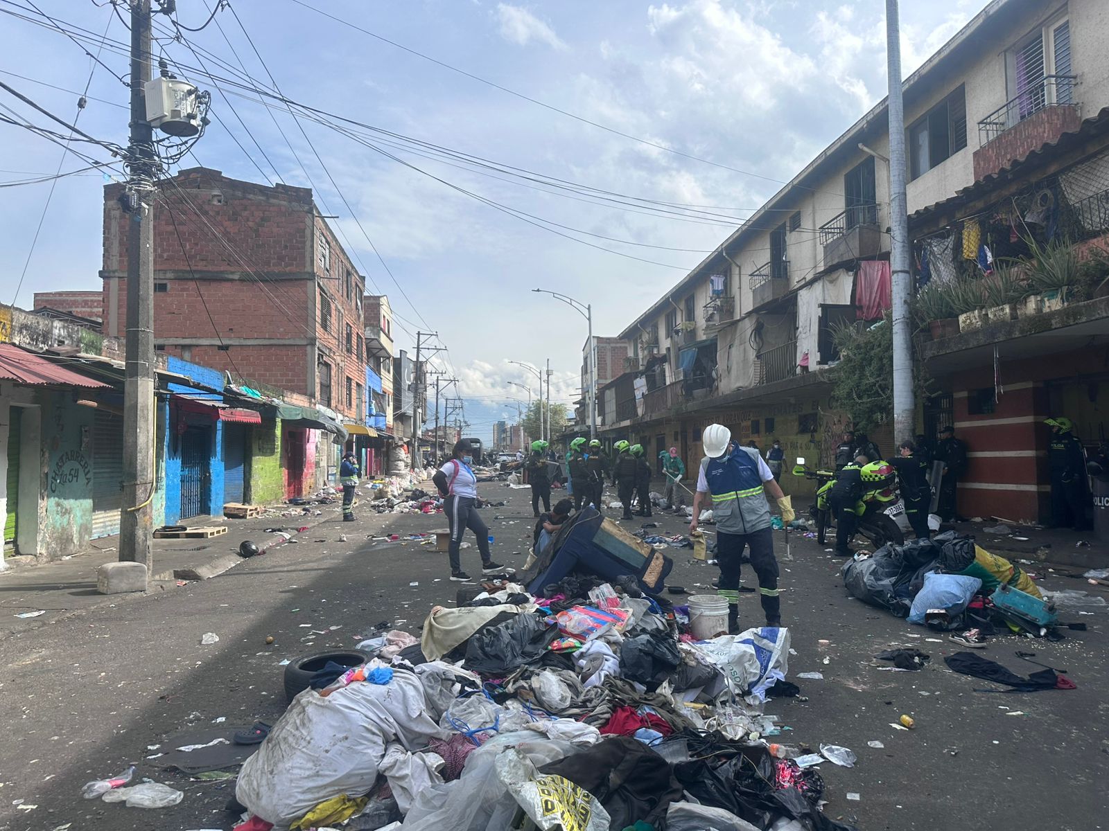 La basura del Bronx en Medellín