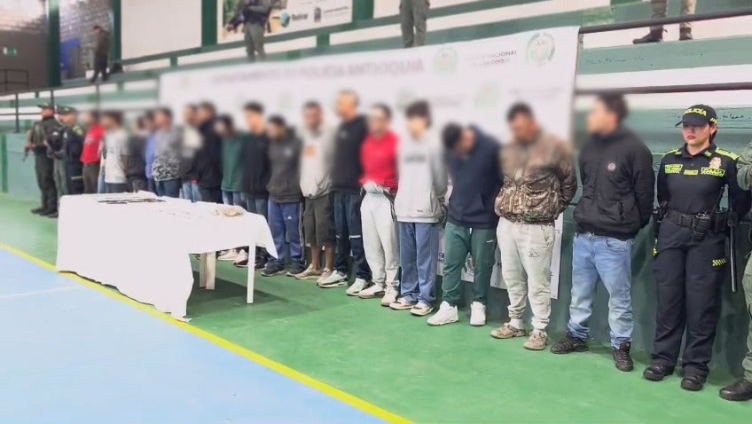 Capturan a 19 integrantes de la banda criminal EL Mesa de Bello