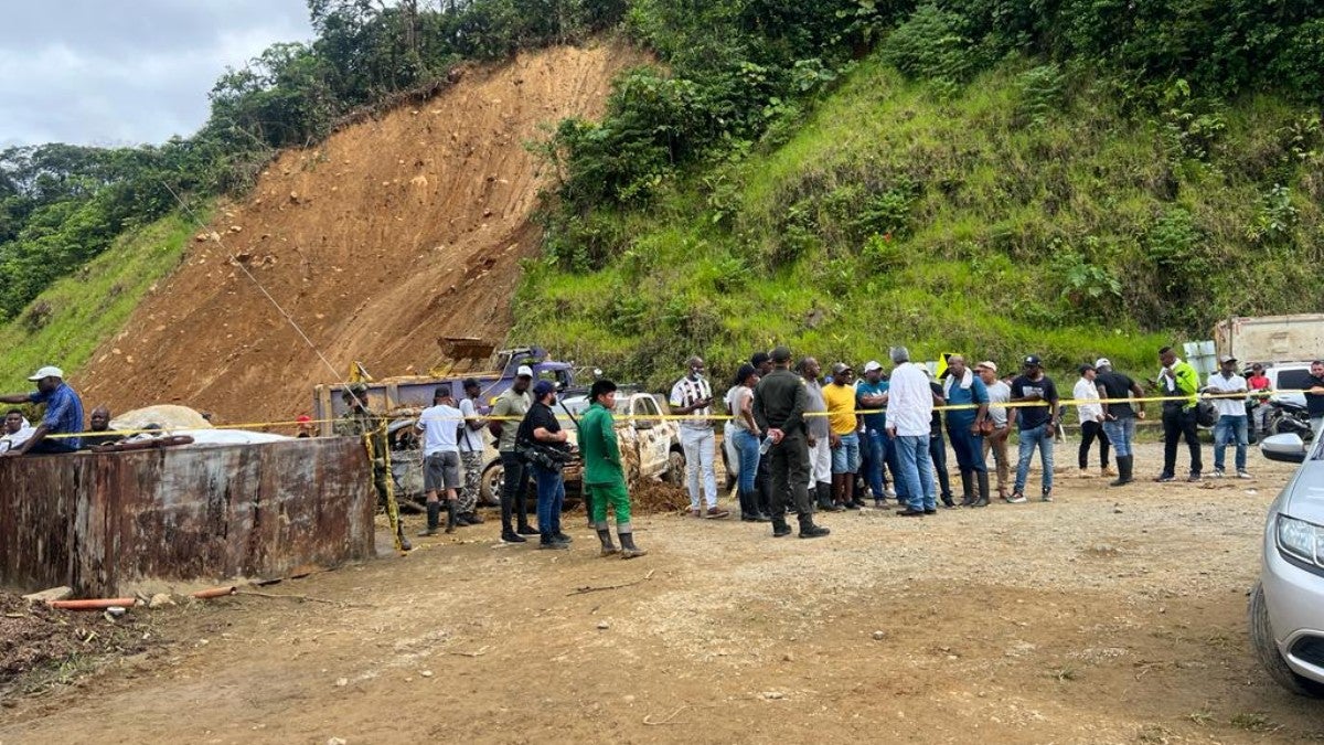 Vía Quibdó Medellín