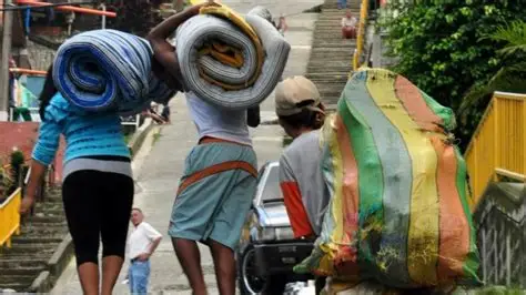 Nuevos desplazados en Tarazá, Antioquia