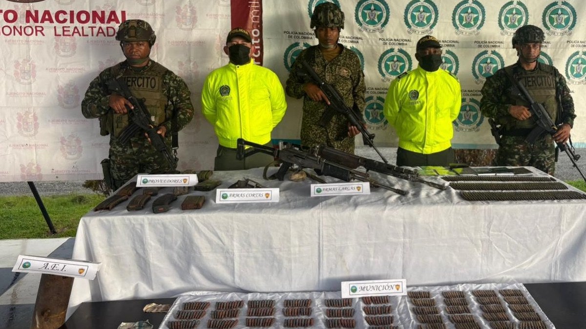 Neutralizados presuntos integrantes del Clan del Golfo en Chocó