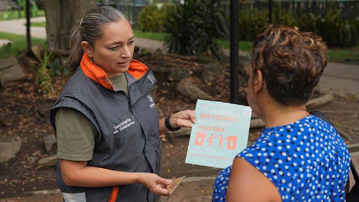 Campaña contra el uso de pólvora en Envigado