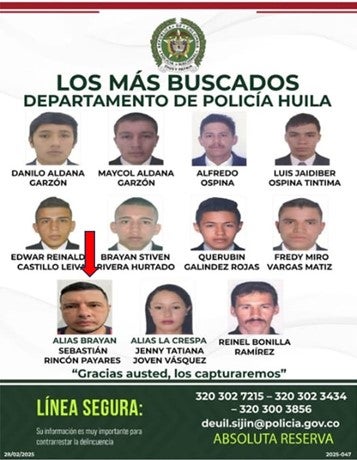 Capturan en Antioquia a hombre buscado por asesinar a machetazos a una lideresa trans en Huila