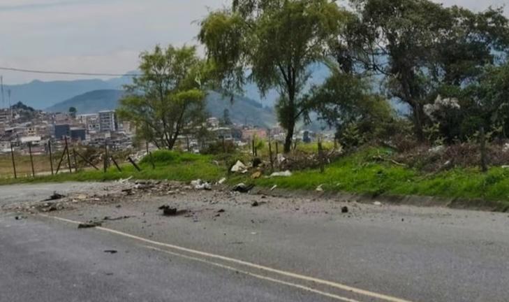 Explosión de artefacto en Yarumal activa alerta en vía Medellín–Costa Atlántica