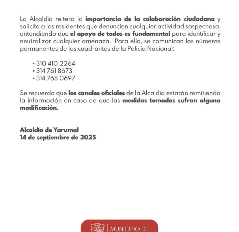 Explosión de artefacto en Yarumal activa alerta en vía Medellín–Costa Atlántica