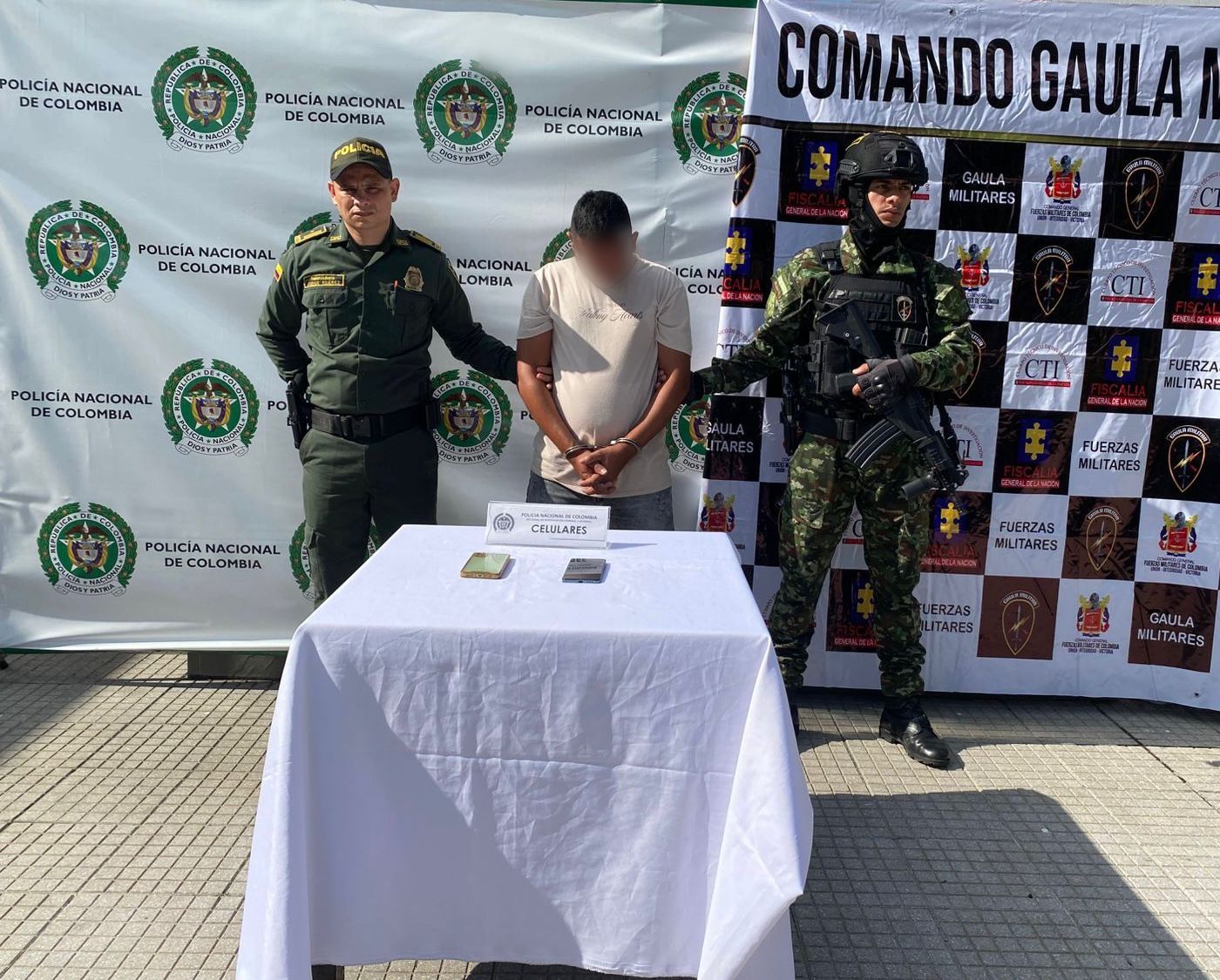 En el Urabá antioqueño, capturan a alias "Cachorro", presunto cabecilla que monitoreaba a la Fuerza Pública