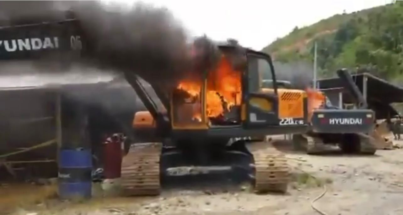 Operativos contra la minería ilegal en Antioquia