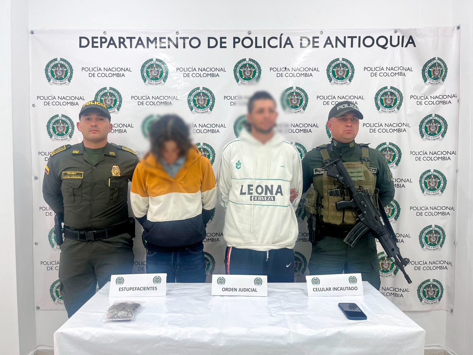 Capturan a sicarios y cabecillas de 'La Terraza' vinculados a tres homicidios perpetrados este año en El Peñol
