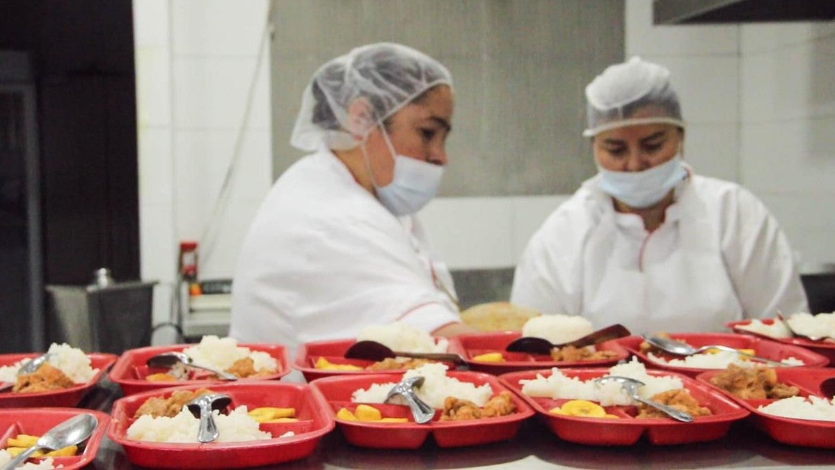 Alimentación escolar en Antioquia