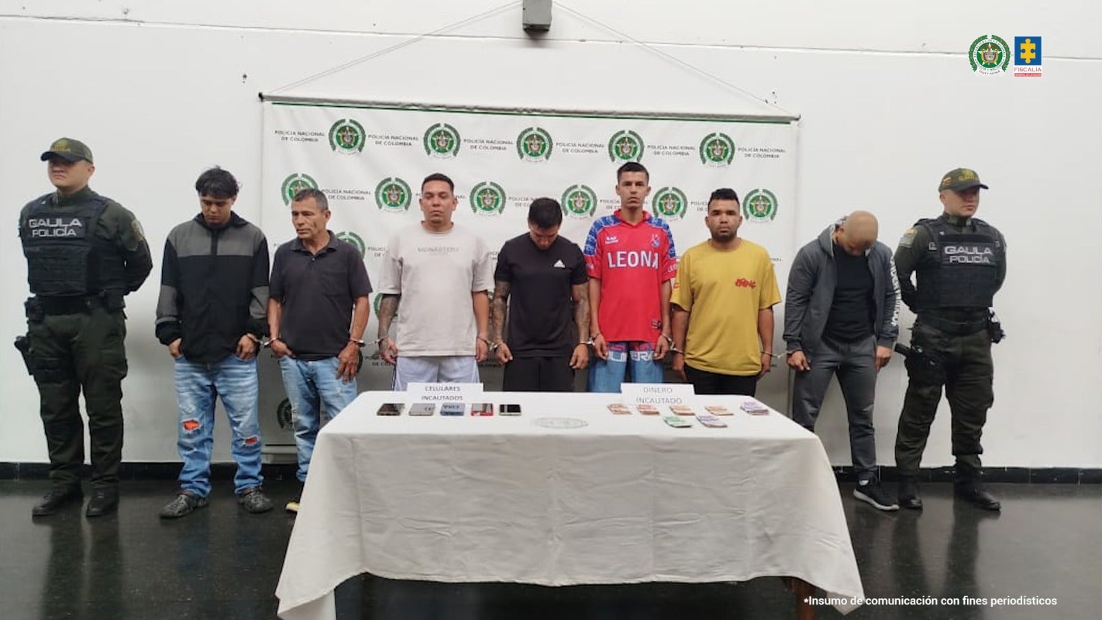 A prisión cabecillas de “La Agonía” por agredir a golpes, con gas pimienta, y desplazar a una familia en la Comuna 13