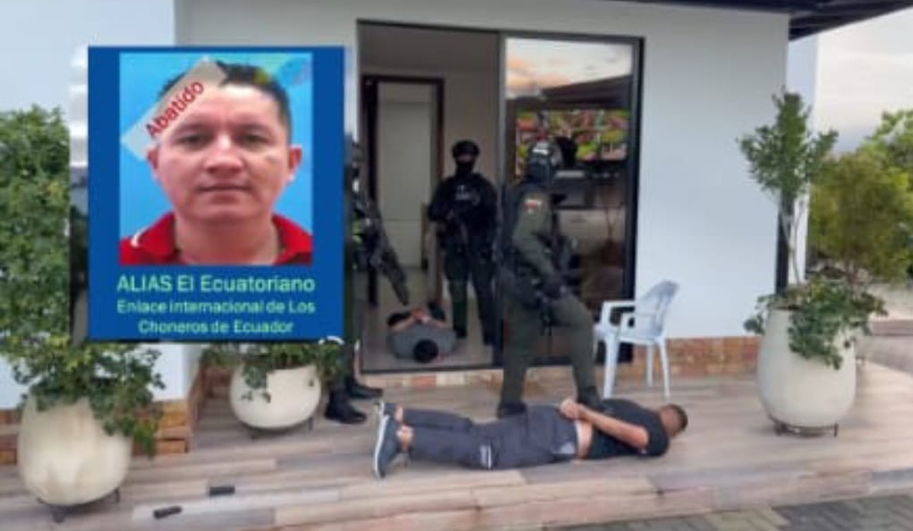 Alias El Ecuatoriano muerto en Rionegro