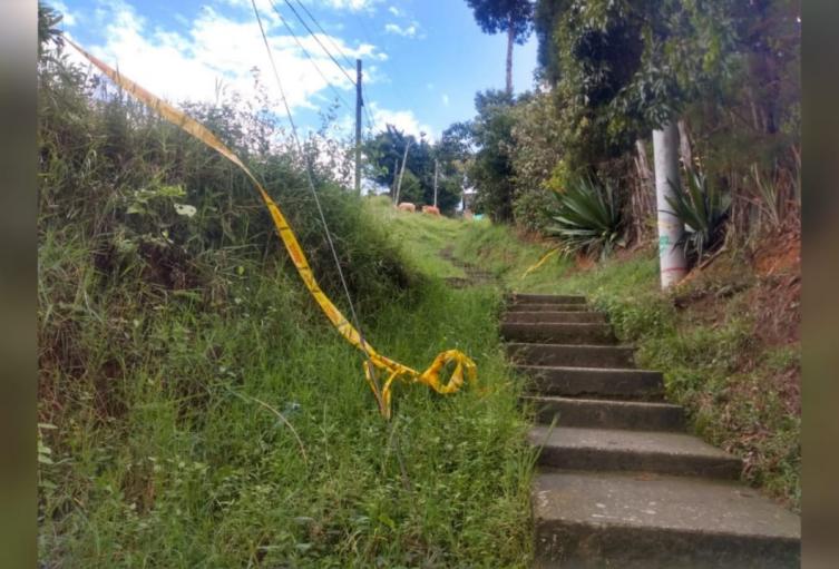 Homicidio en el sector de Ajizal de Itagüí