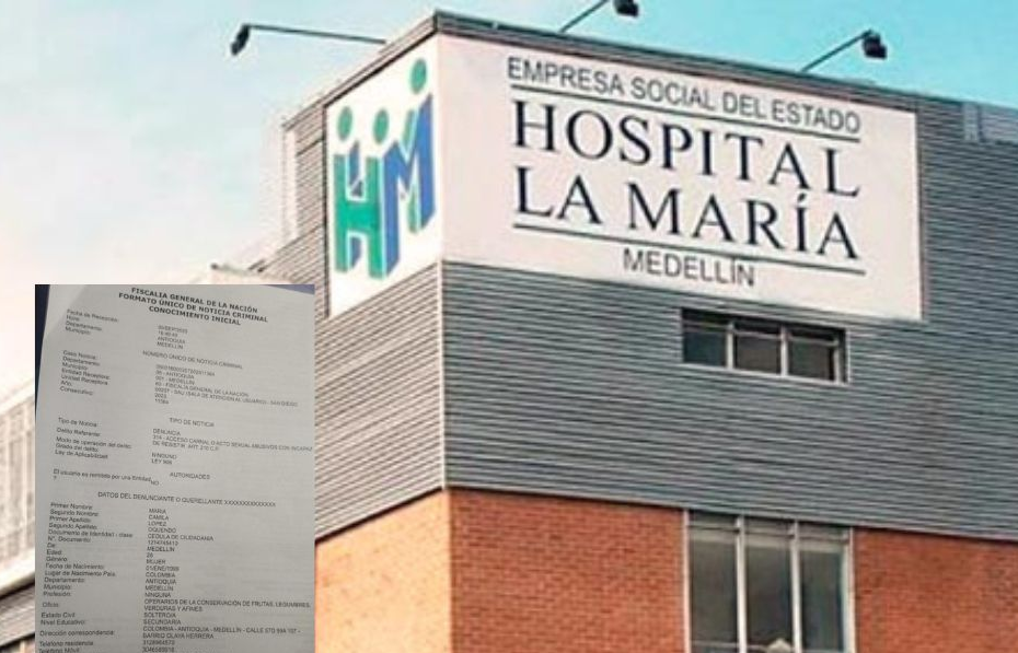 Paciente denuncia haber sido abusada por un camillero mientras estaba hospitalizada y sedada en Medellín