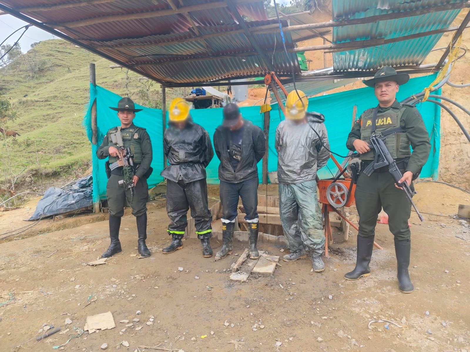 Mina ilegal en Santa Rosa de Osos