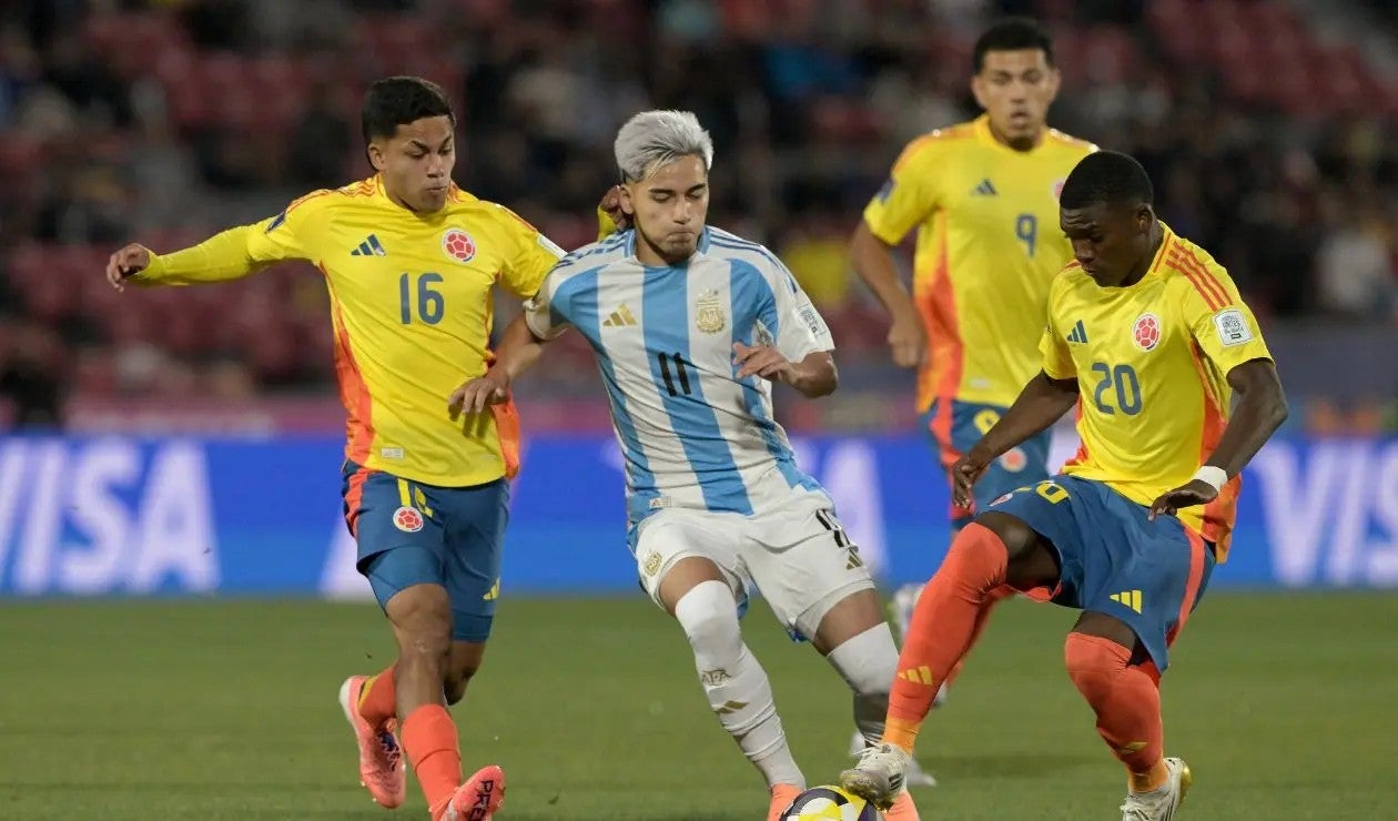 Colombia perdió a Argentina