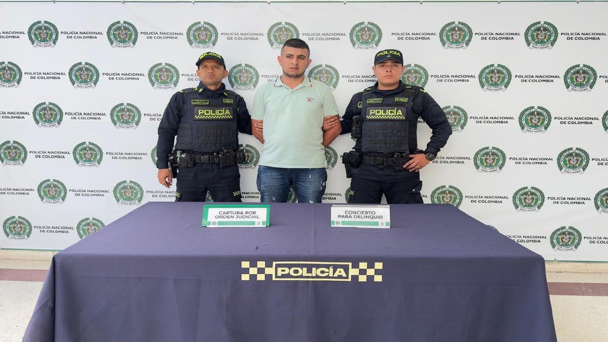 Capturado en Bello, Antioquia alias 'Fredy'