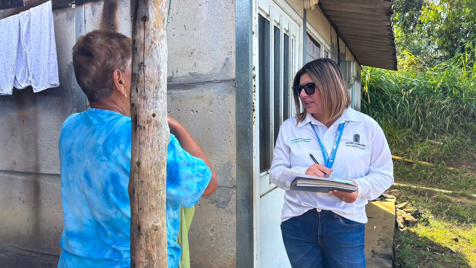 Viviendas del sector de La Cruz en Manrique