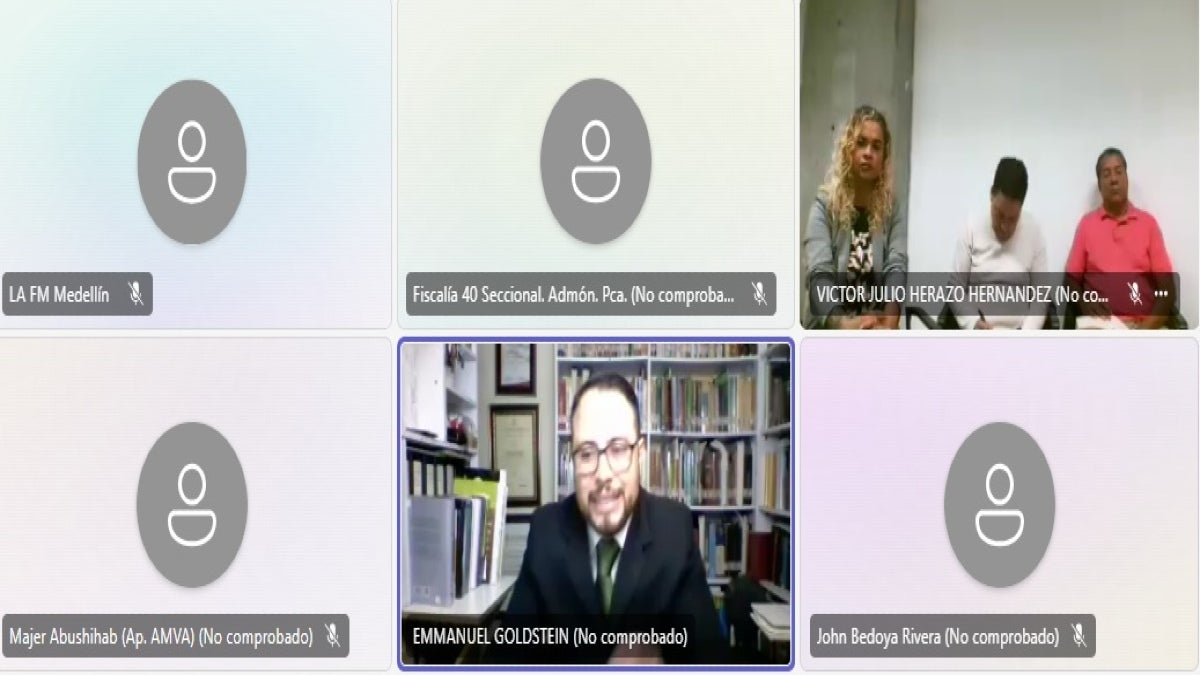 Audiencia Misael Cadavid