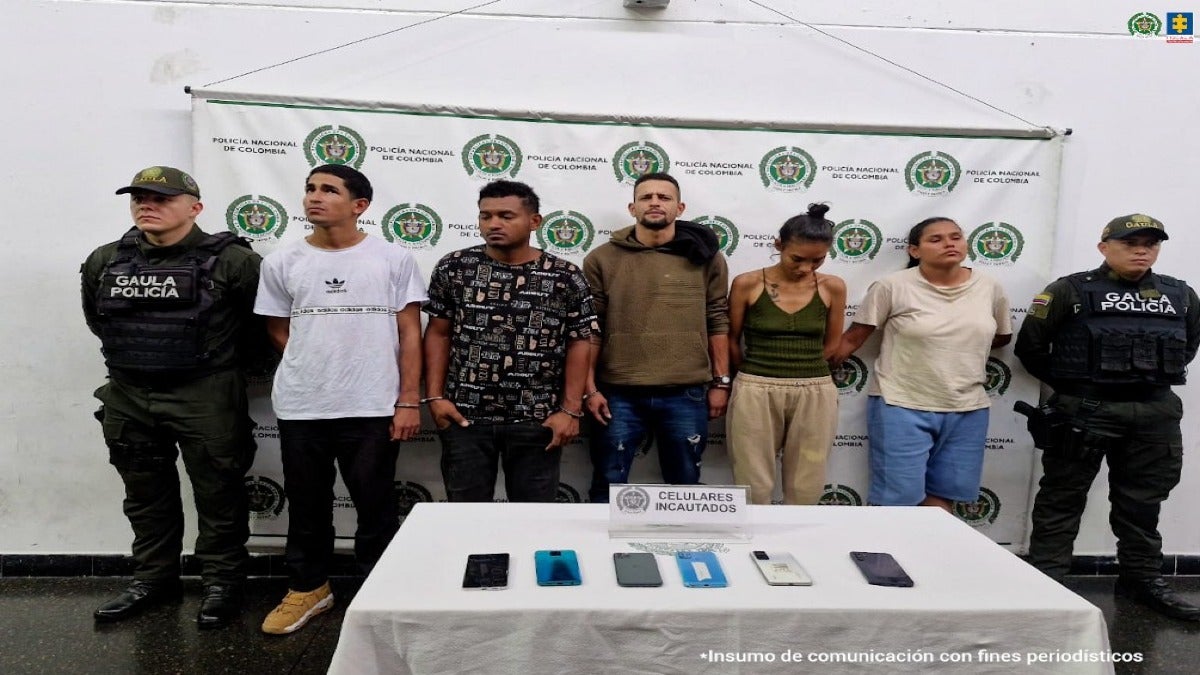 Enviados a la cárcel por secuestro de alemán en Medellín