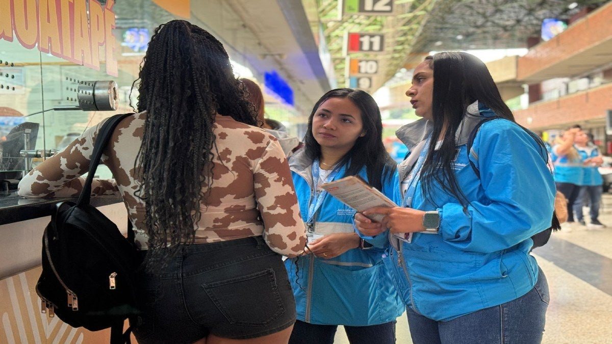 Estrategia contra trata de personas en Medellín