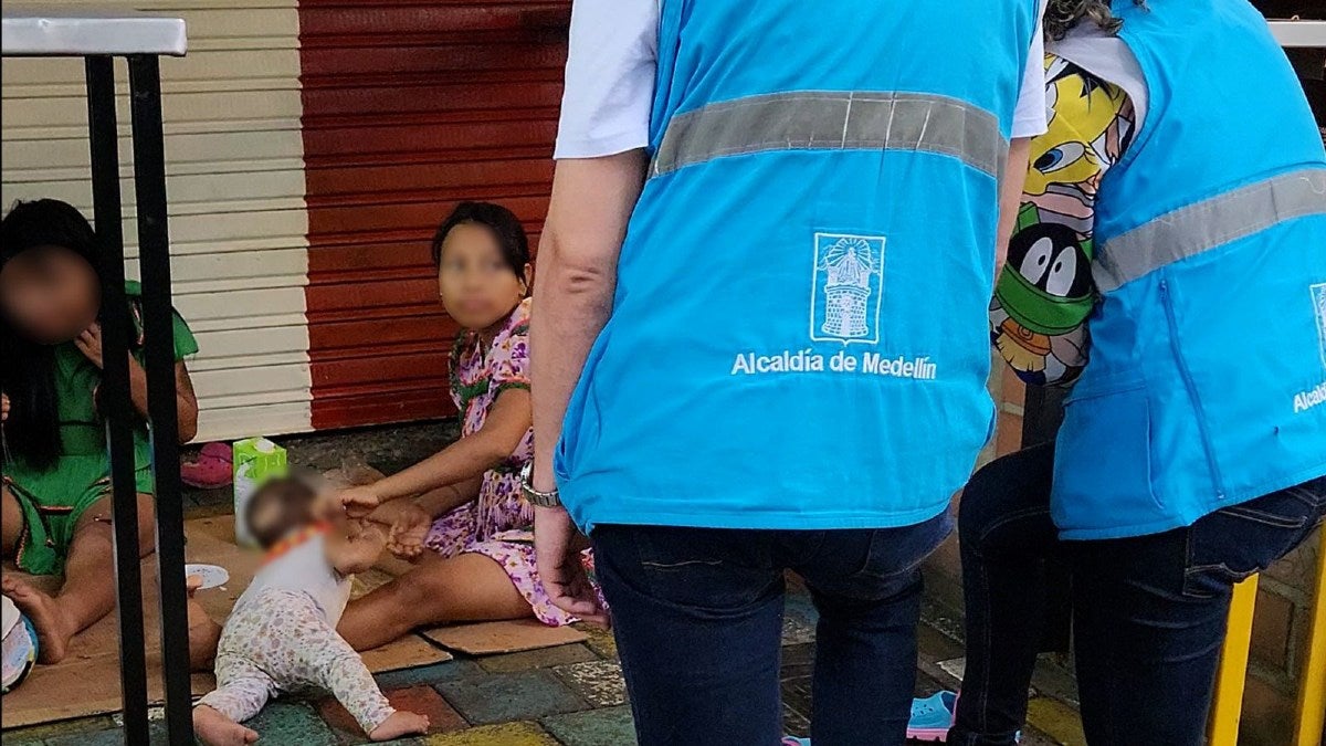 Mendicidad en Medellín