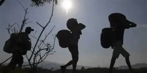 Desplazamientos en Antioquia