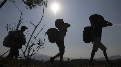 Desplazados en Tarazá