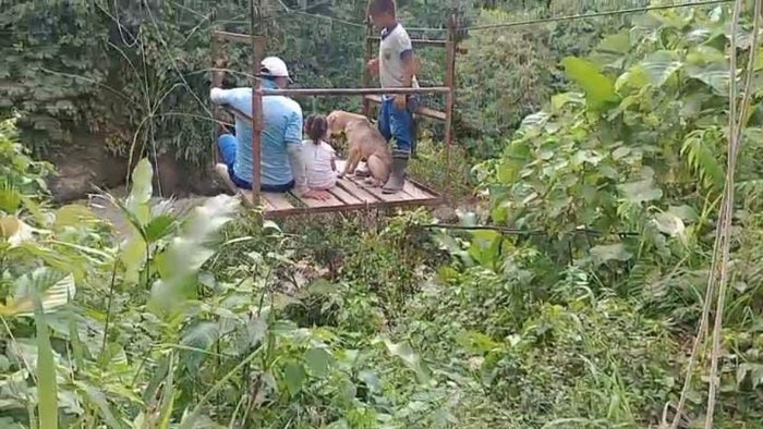 Accidente polea artesanal en Dabeiba, Antioquia