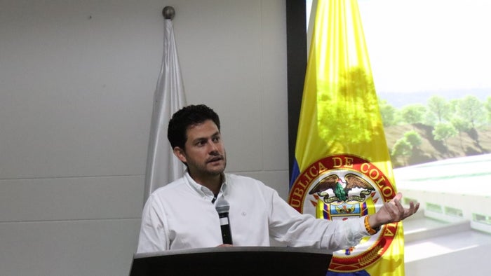 Secretario de seguridad de Medellín, Manuel Villa
