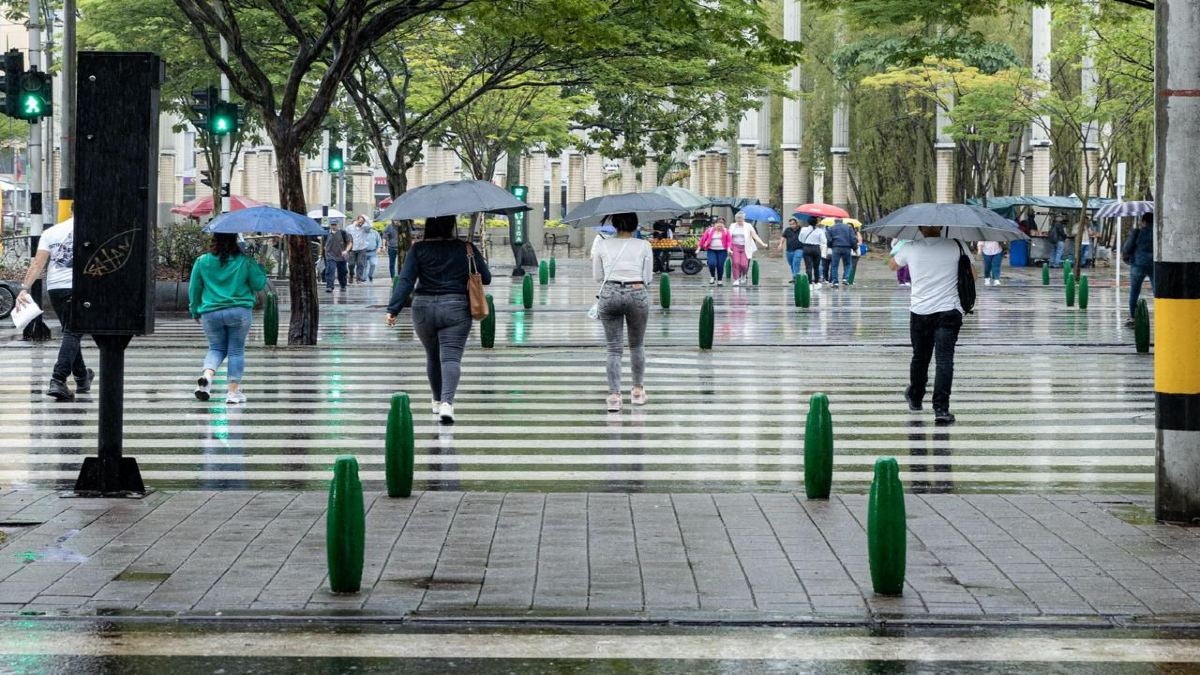 Temporada de lluvias en Medellín
