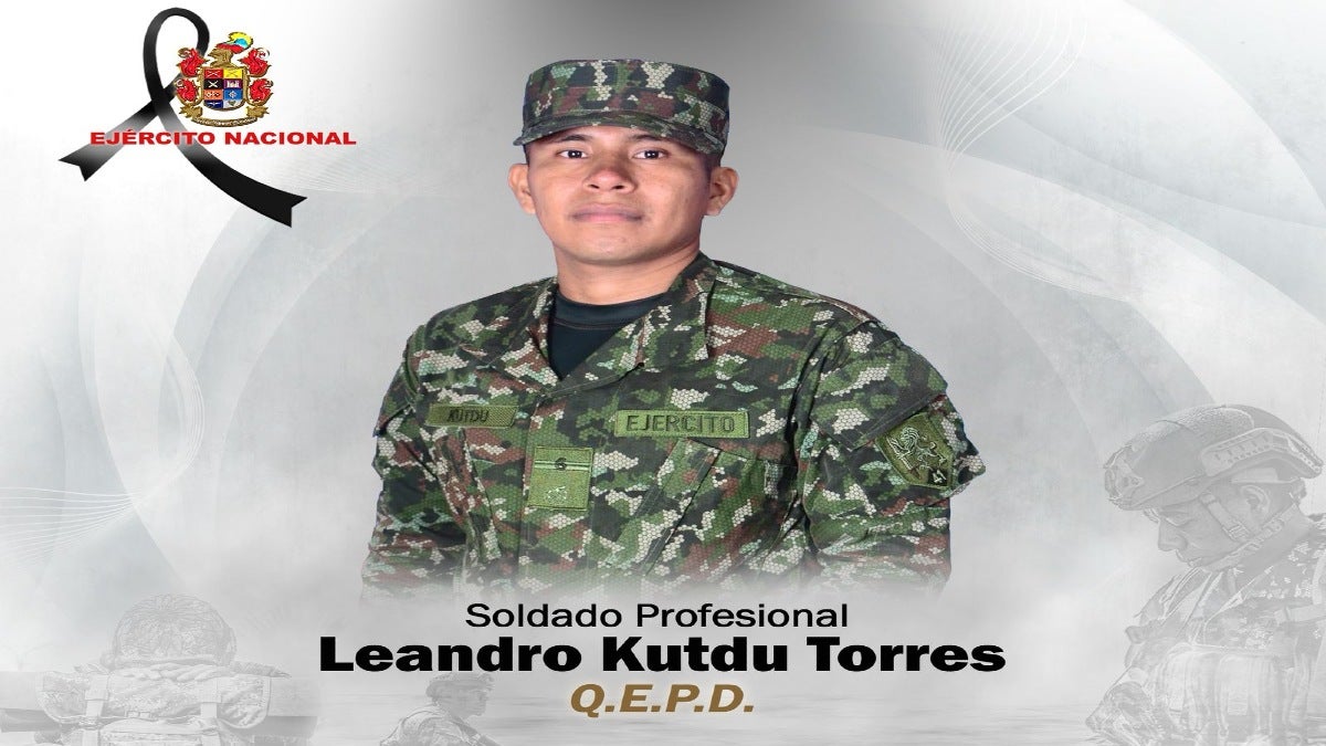 Soldado hallado muerto en Yondó, Antioquia