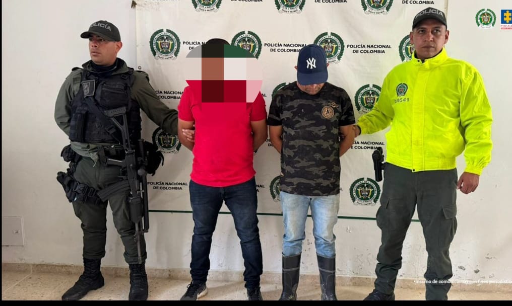 Captura por contrabando de elementos de minería ilegal