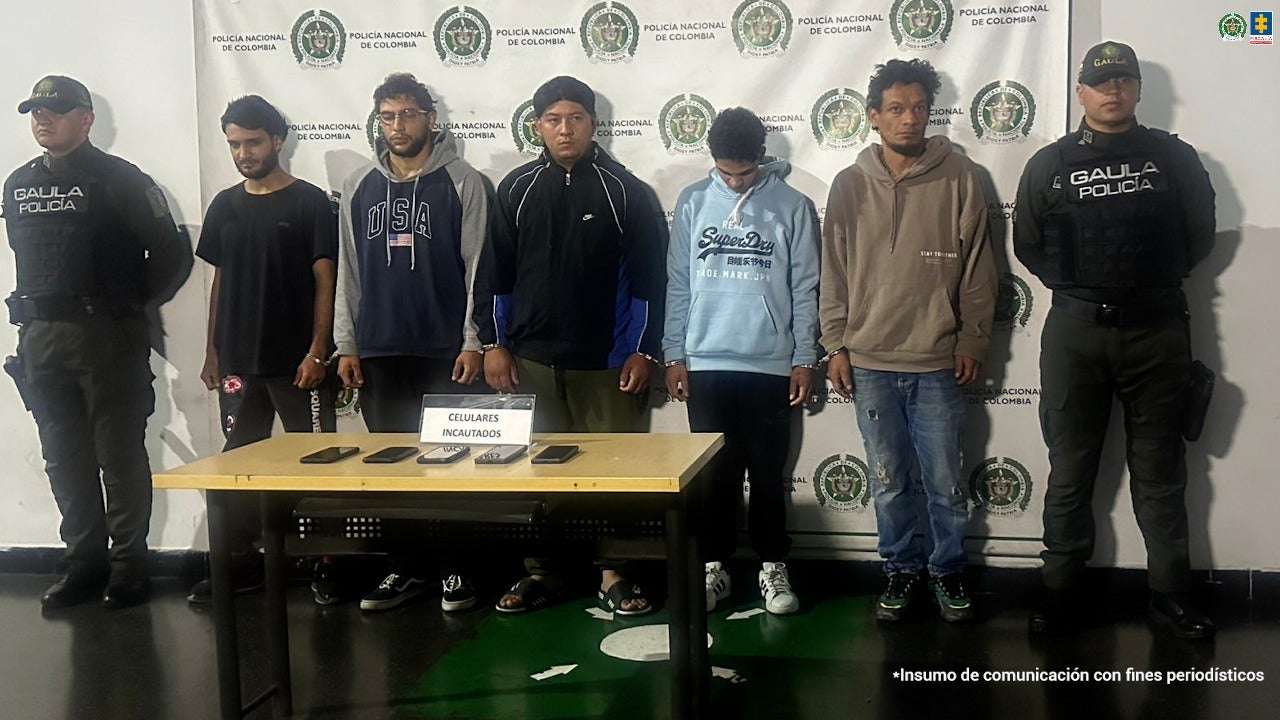 Cae banda que usaba Apps para robar a conductores: Uno de ellos murió por múltiples golpes en Bello