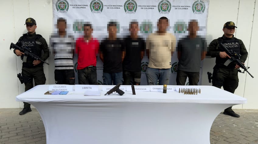 banda crimina que mató a un topógrafo en Casanare