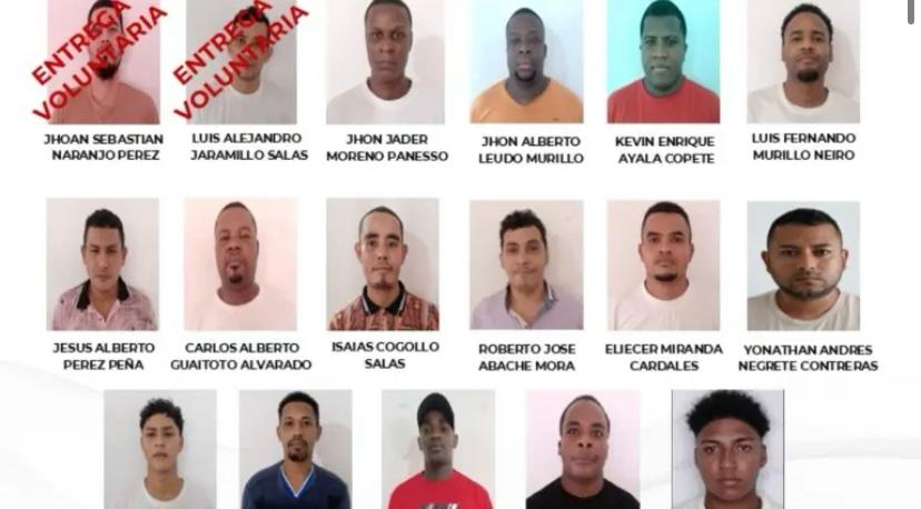 Fuga masiva en Apartadó: Recompensa se duplica a $10 Millones y dos reclusos se entregaron voluntariamente