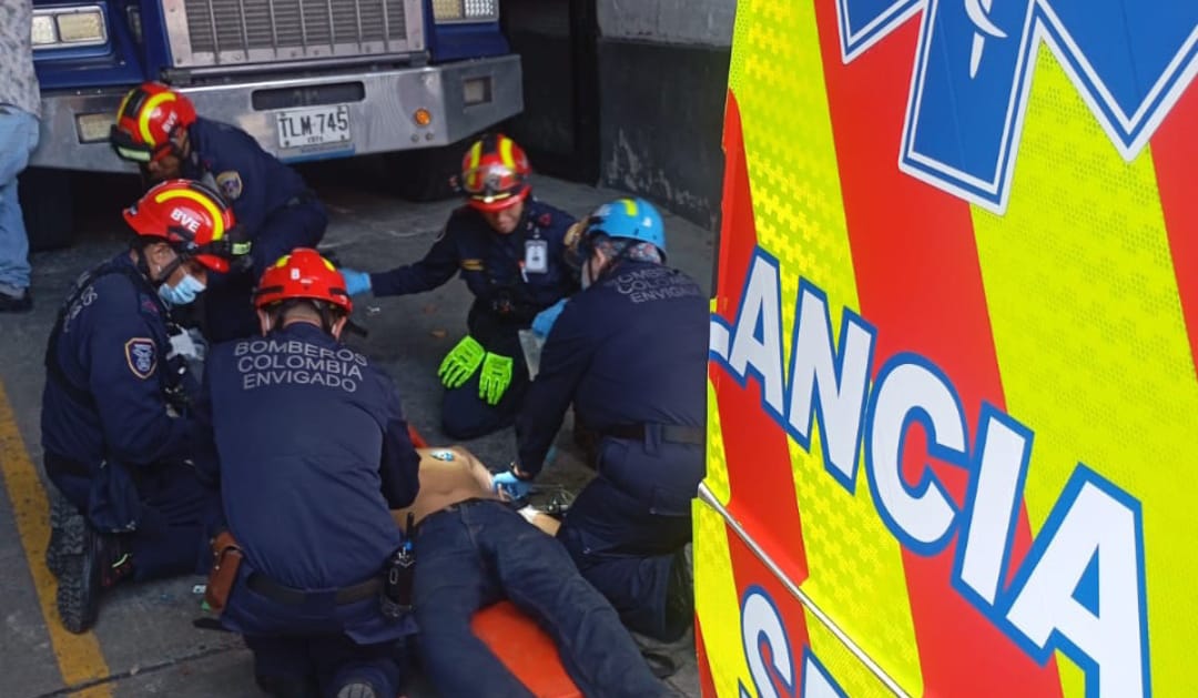 Accidente laboral en Envigado