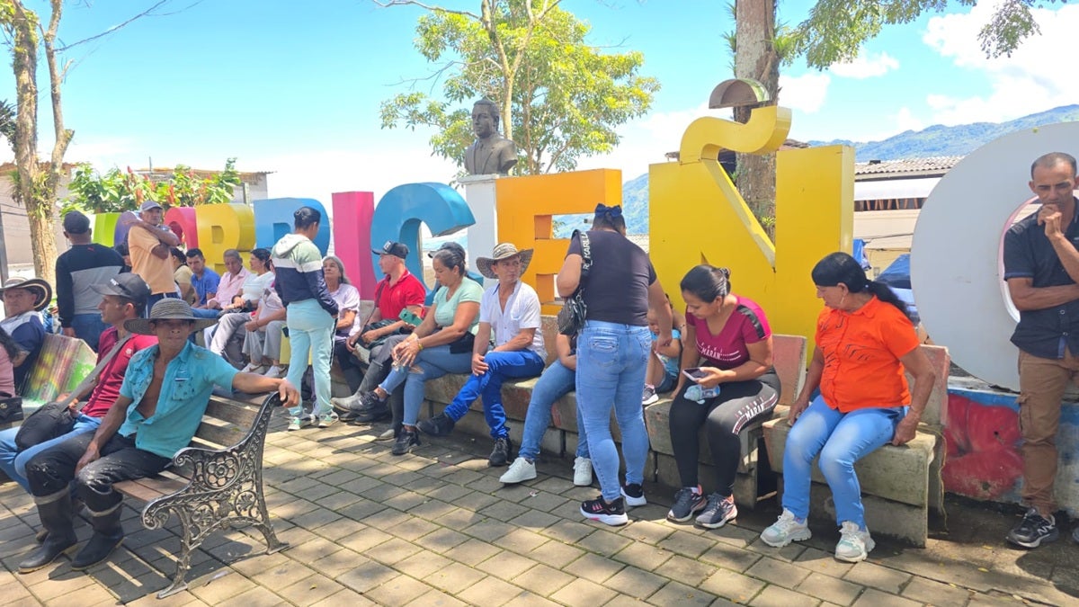 El municipio de Briceño se queda sin ayudas humanitarias para atender los 2.000 desplazados