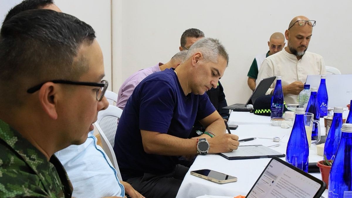 Consejo de seguridad en Olaya, Antioquia