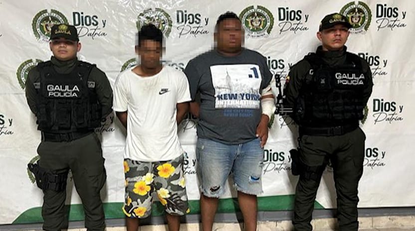 Captura de secuestradores de policías en el Urabá