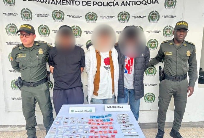 Captura de jibaros en Marinilla