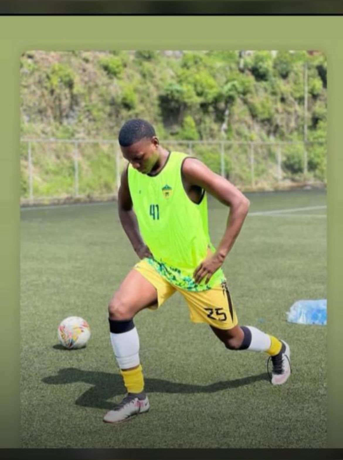 Jugador antioqueño que falleció en un accidente de tránsito en Brasil