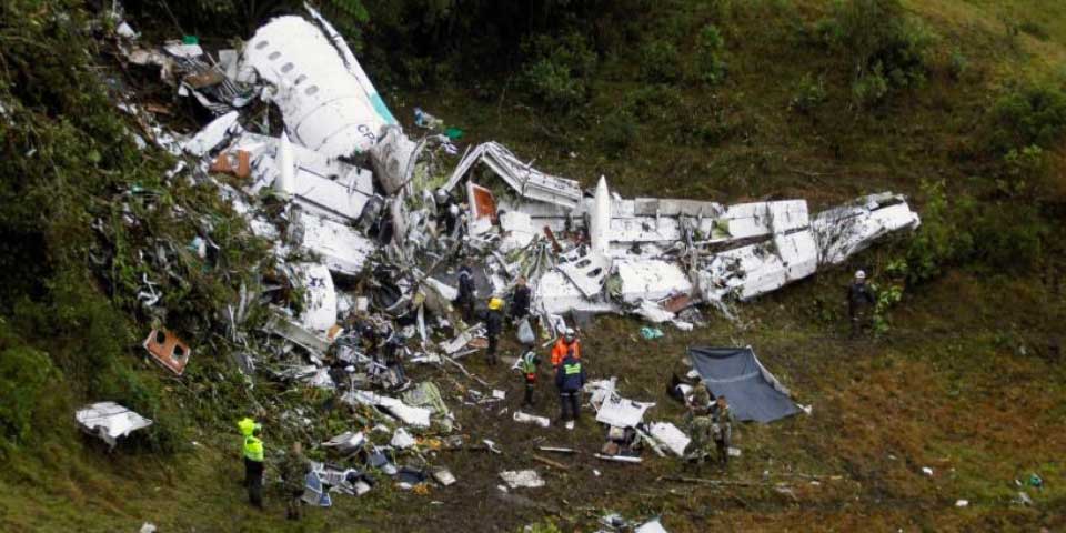Accidente Chapecoense.
