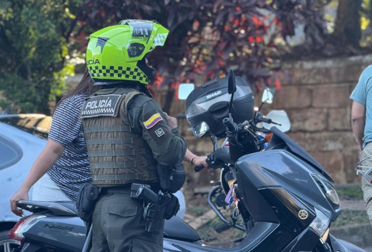 Reducción del hurto de motos en Medellín