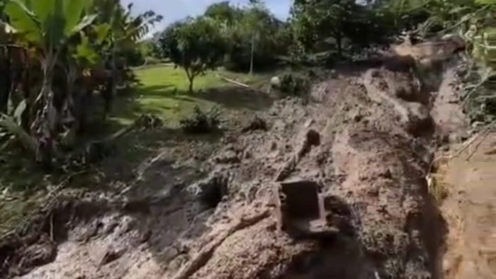 Emergencia invernal en Pueblorrico, suroeste de Antioquia